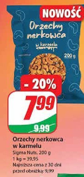 Dino Orzechy nerkowca w karmelu oferta