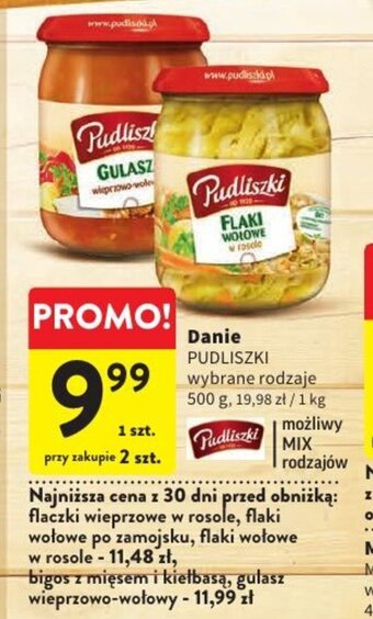 Intermarche Danie PUDLISZKI 500g oferta