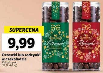 Lidl Orzeszki lub rodzynki w czekoladzie 420 g oferta