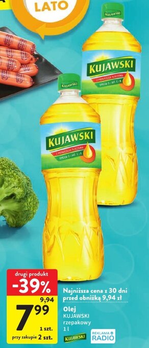 Intermarche Olej KUJAWSKI 1l oferta