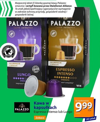 PALAZZO Kawa w kapsułkach Espresso Intenso lub Lungo