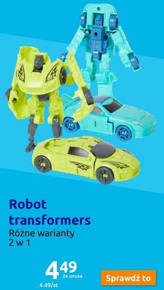 Action Robot transformers oferta