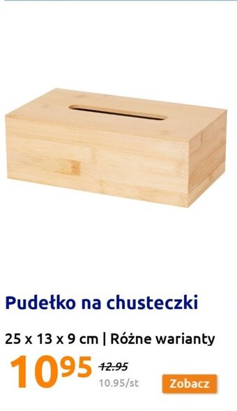 Action Pudełko na chusteczki oferta
