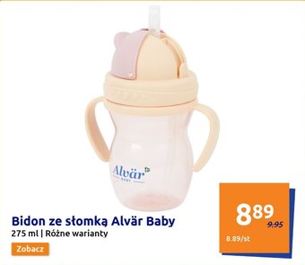 Action Bidon ze stomką Alvär Baby 275 ml oferta