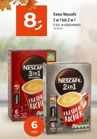 Dealz Kawa Nescafe 3 w 1 lub 2 w 1, 6 szt. oferta