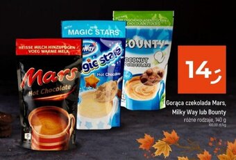 Dealz Gorąca czekolada Mars, Milky Way lub Bounty, 140 g oferta