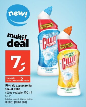Dealz Płyn do czyszczenia toalet Cillit 750ml oferta