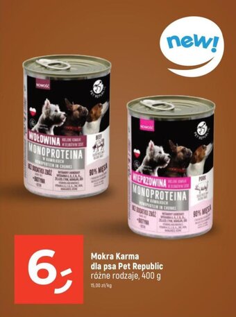 Dealz Mokra Karma dla psa Pet Republic 400 g oferta