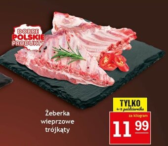 Gram Market Żeberka wieprzowe trójkąty 1kg oferta