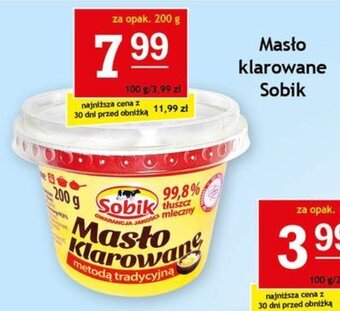 Masto klarowane Sobik 200g
