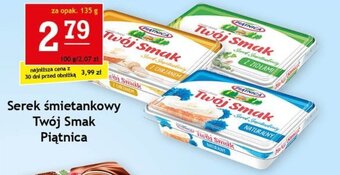 Gram Market Serek śmietankowy Twój Smak Piątnica 135g oferta
