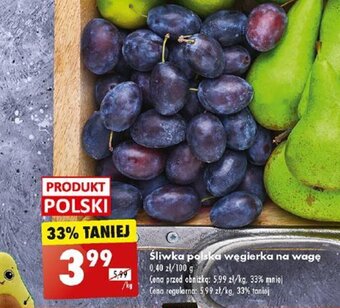 Biedronka Śliwka polska węgierka 1 kg oferta
