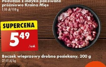 Biedronka Boczek wieprzowy drobno posiekany, 200 g oferta