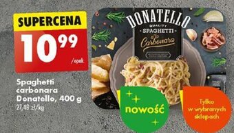 Biedronka Spaghetti carbonara Donatello, 400 g oferta