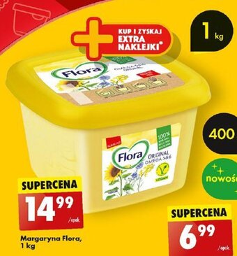 Biedronka Margaryna Flora, 1 kg oferta