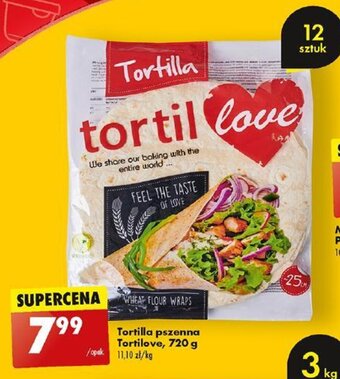 Biedronka Tortilla pszenna Tortilove, 720 g oferta