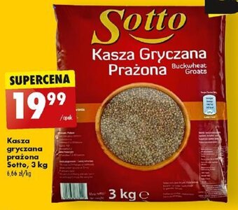 Biedronka Kasza gryczana prażona Sotto, 3 kg oferta