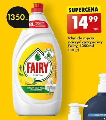 Biedronka Płyn do mycia naczyń cytrynowy Fairy, 1350 ml oferta