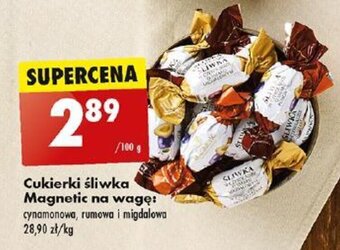 Biedronka Cukierki śliwka Magnetic na wagę 100 g oferta