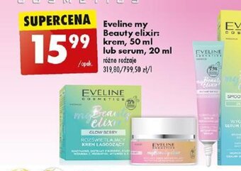 Biedronka Eveline my Beauty elixir: krem, 50 ml lub serum, 20 ml oferta