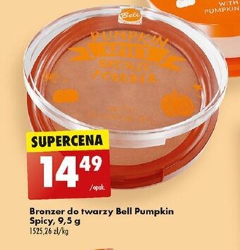 Biedronka Bronzer do twarzy Bell Pumpkin Spicy, 9,5 g oferta