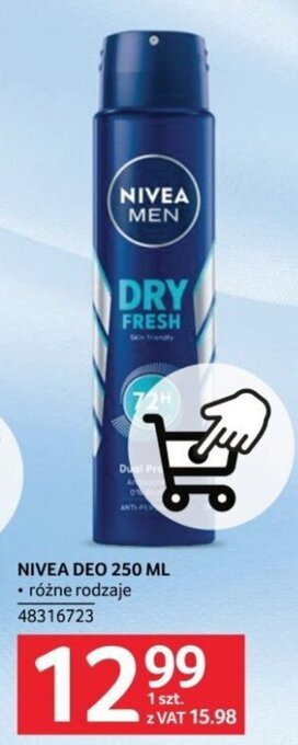 Selgros NIVEA DEO 250 ML oferta
