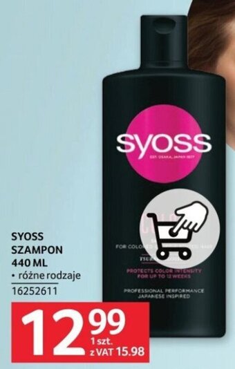 Selgros SYOSS SZAMPON 440ML oferta