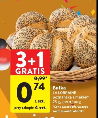 Intermarche Bułka poznańska z makiem oferta