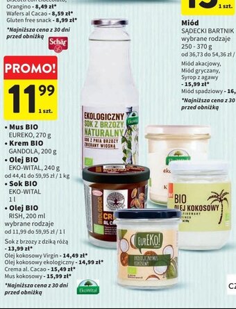 Intermarche Olej kokosowy virgin bio oferta