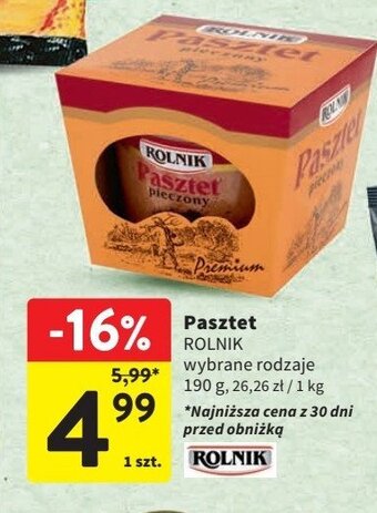 Intermarche Pasztet pieczony oferta