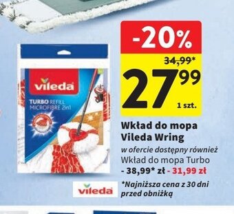 Wkład do mopa wring & clean turbo