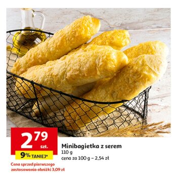 Auchan Minibagietka z serem oferta