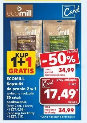 Kaufland Kapsułki do prania 2w1 rumianek polny oferta