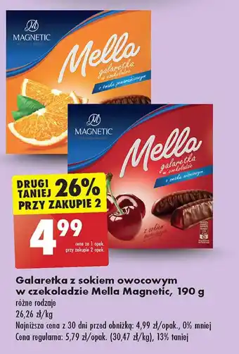 Kaufland Galaretka w czekoladzie wiśniowa oferta