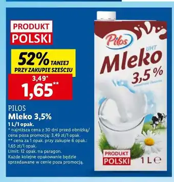 Lidl Mleko 3.5 % oferta