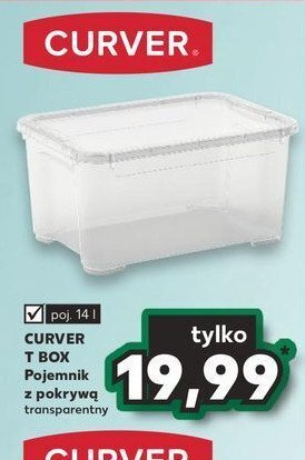 Kaufland Pojemnik z pokrywą t box 14 l oferta