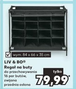 Kaufland Regał na buty 84 x 35 x 66 cm oferta