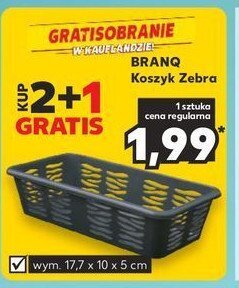 Kaufland Koszyk zebra 17.7 x 10 x 5 cm oferta