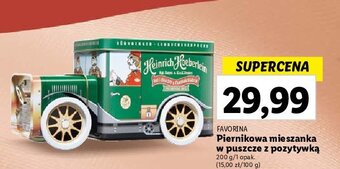 Mieszanka pierników w puszce z pozytywką