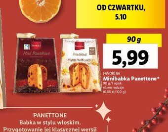 Lidl Minibabka panettone oferta