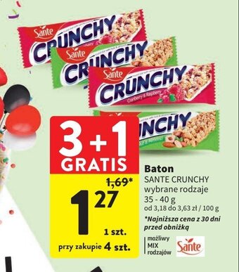 Intermarche Baton orzech-migdał oferta
