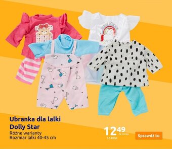 Action Ubranka dla lalki Dolly Star oferta