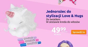 Action Jednorożec do stylizacji Love & Hugs oferta