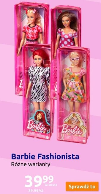 Action Barbie Fashionista oferta