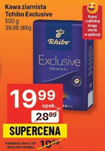 Delikatesy Centrum Kawa ziarnista Tchibo Exclusive 500g oferta