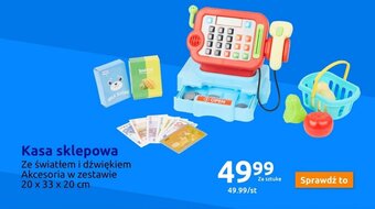 Action Kasa sklepowa oferta