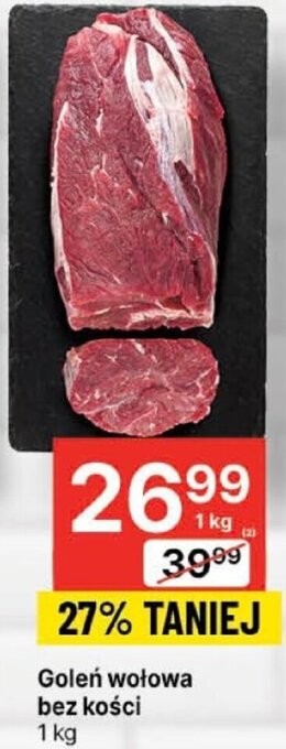 Delikatesy Centrum Goleń wołowa bez kości 1 kg oferta