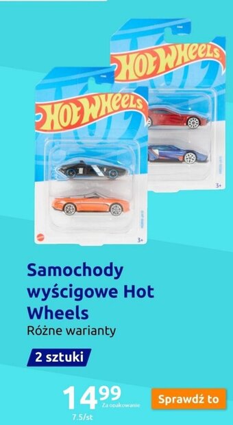 Action Samochody wyścigowe Hot Wheels oferta