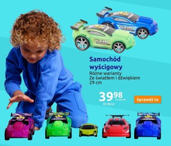 Action Samochód wyścigowy oferta