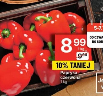 Delikatesy Centrum Papryka czerwona 1 kg oferta